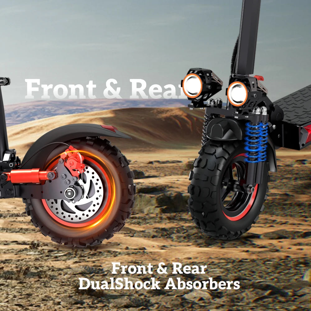 TEEK - 1200W Foldable Seated 11'' Off-Road Electric Scooter TRANSPORTATION theteekdotcom