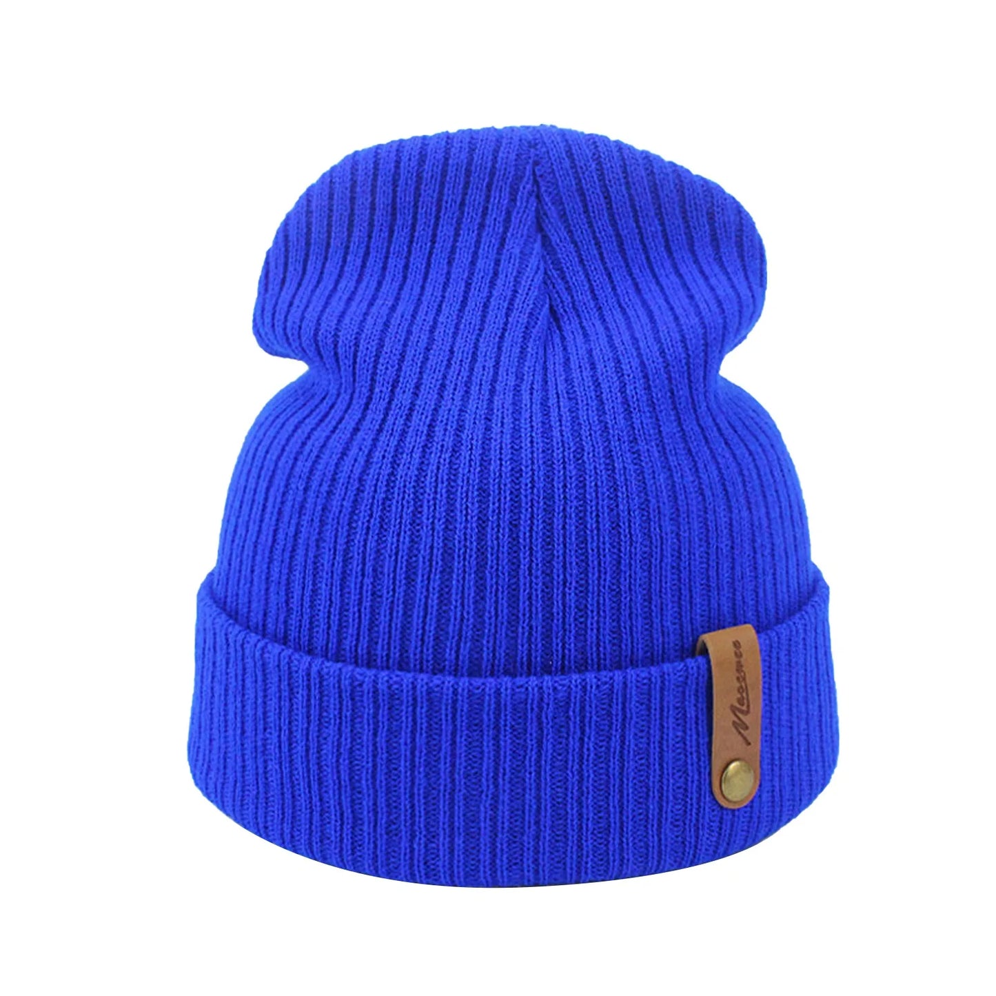 TEEK - Knitted Ridge Beanie Hats HAT theteekdotcom Blue-B  