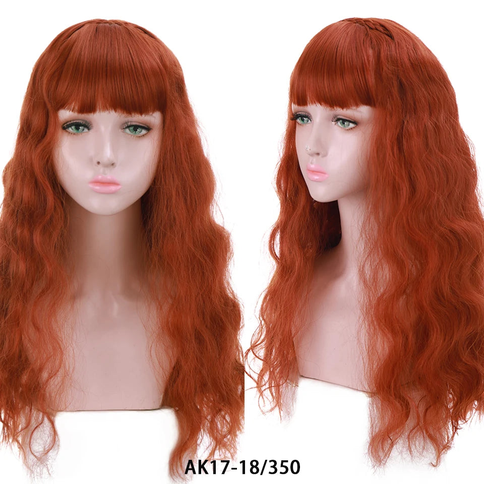 TEEK - Long Wavy Heat Resistant Synthetic Wig HAIR theteekdotcom P4/24  