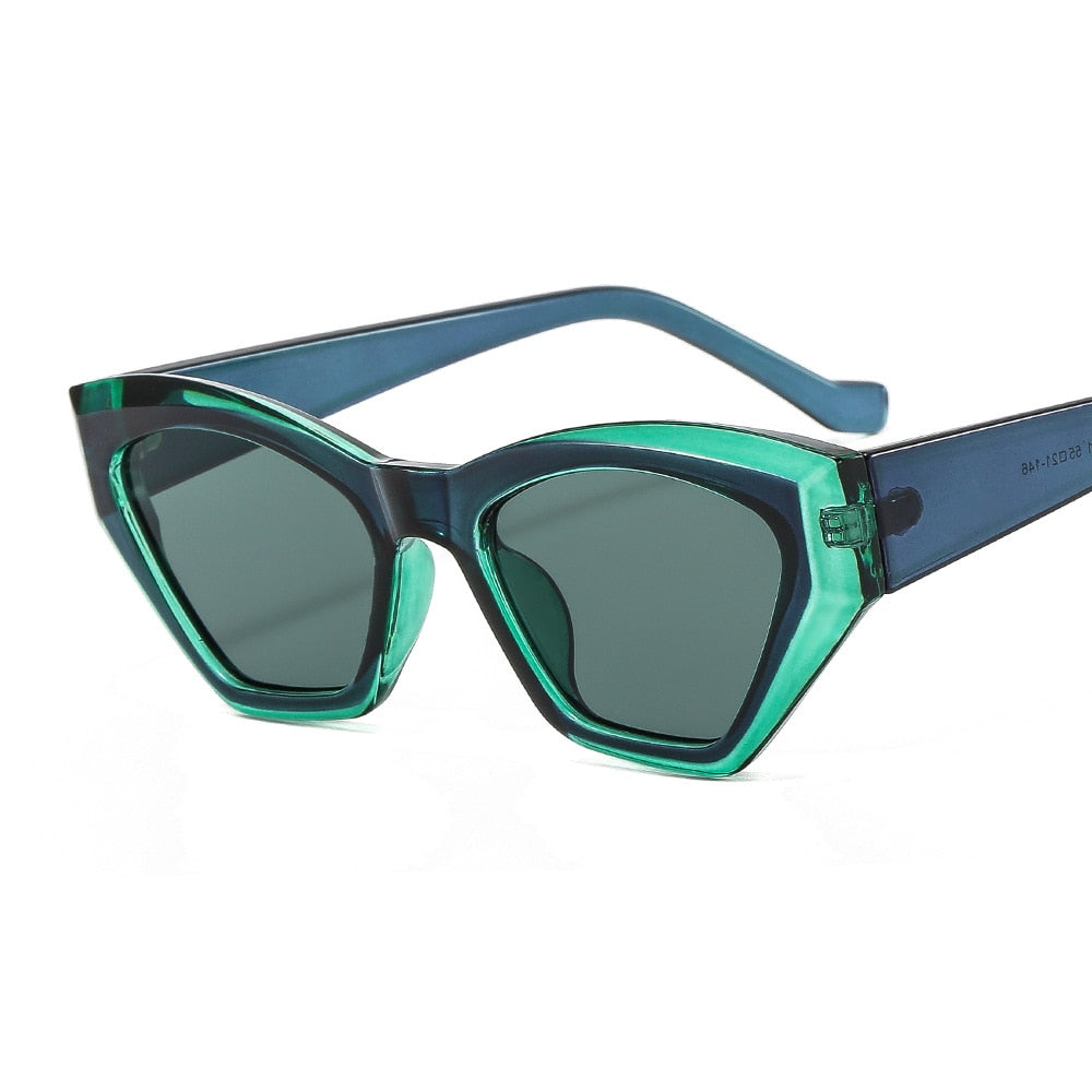 TEEK - Modern Marvellite Sunglasses EYEGLASSES theteekdotcom Blue Green  
