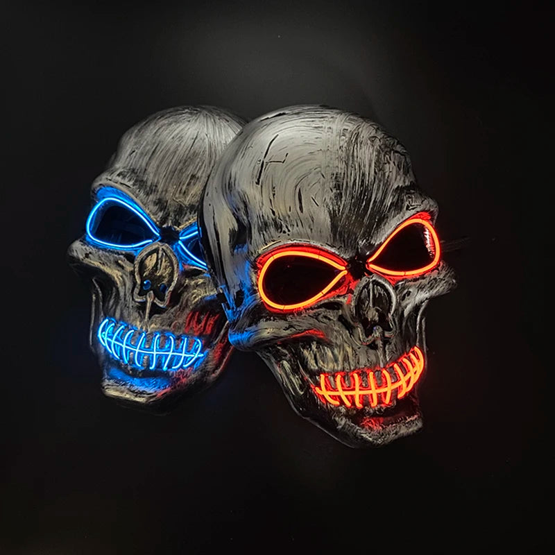 TEEK - Skull Head Luminous Mask COSTUME theteekdotcom
