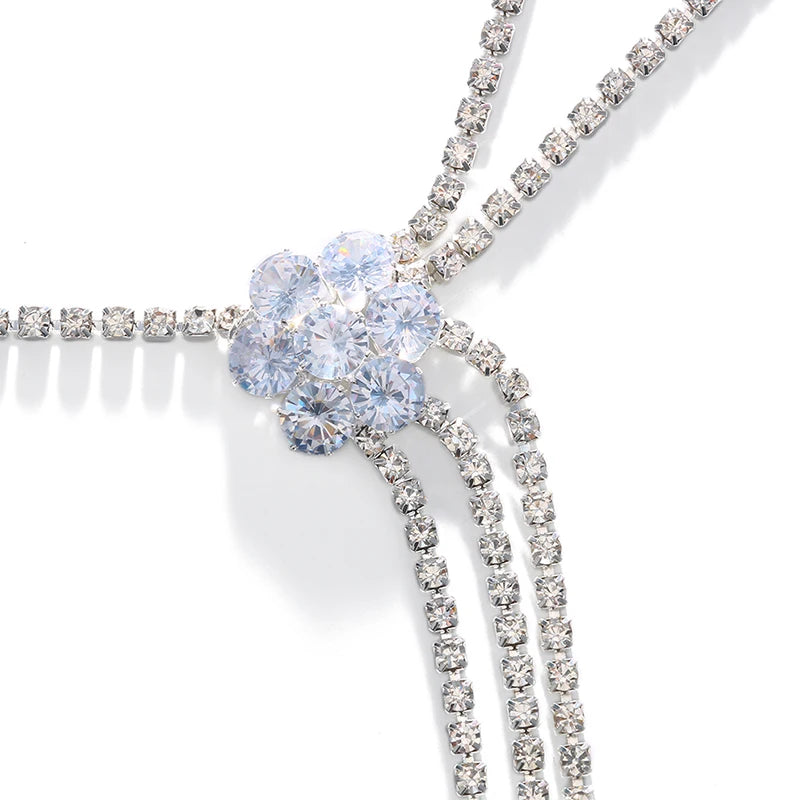 TEEK - Flower Shoulder Chain JEWELRY theteekdotcom