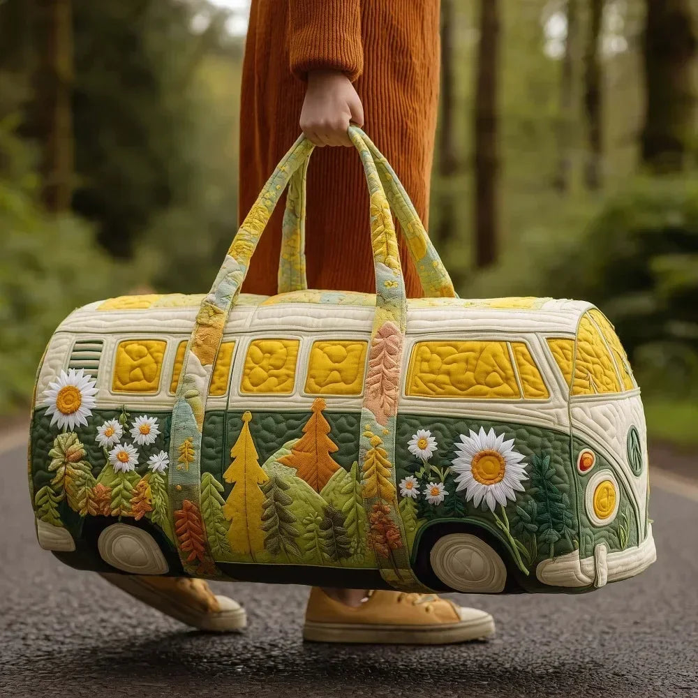 TEEK - Adjustable Strap Quilted Duffle Bag BAG theteekdotcom 6
