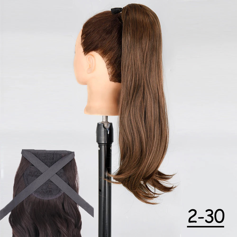 TEEK - Synthetic Long Tie Ponytail Extension