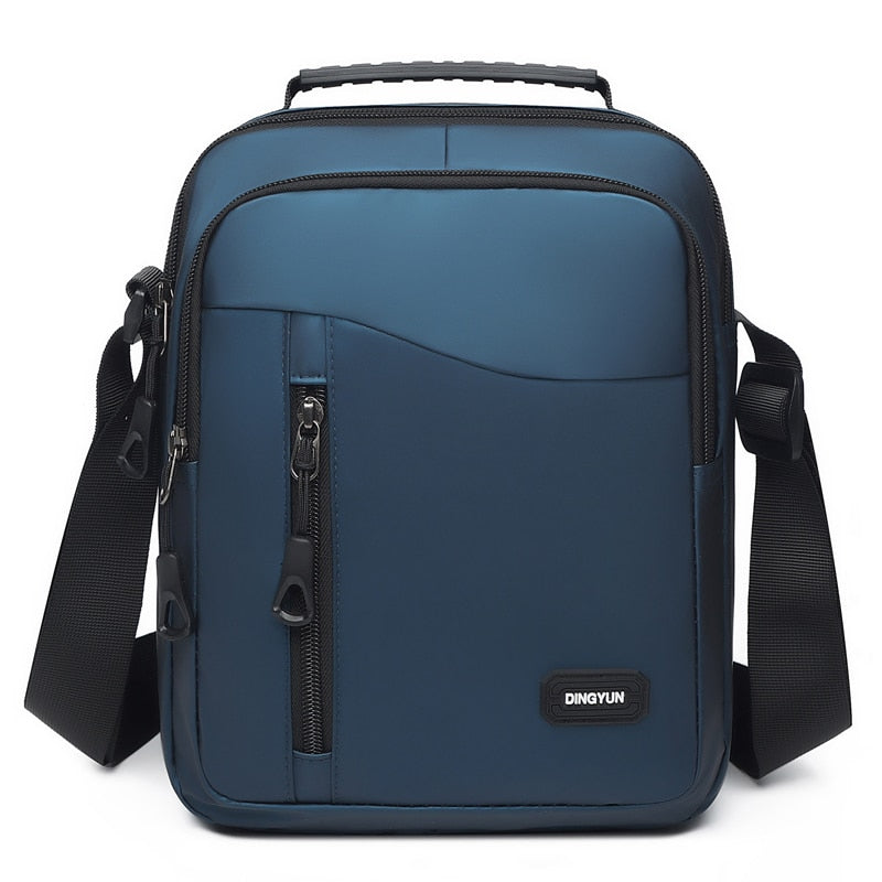 TEEK - Mens Casual Top Handle Shoulder Bag BAG theteekdotcom blue 20x25x10cm | 7.87x9.84x3.94in 