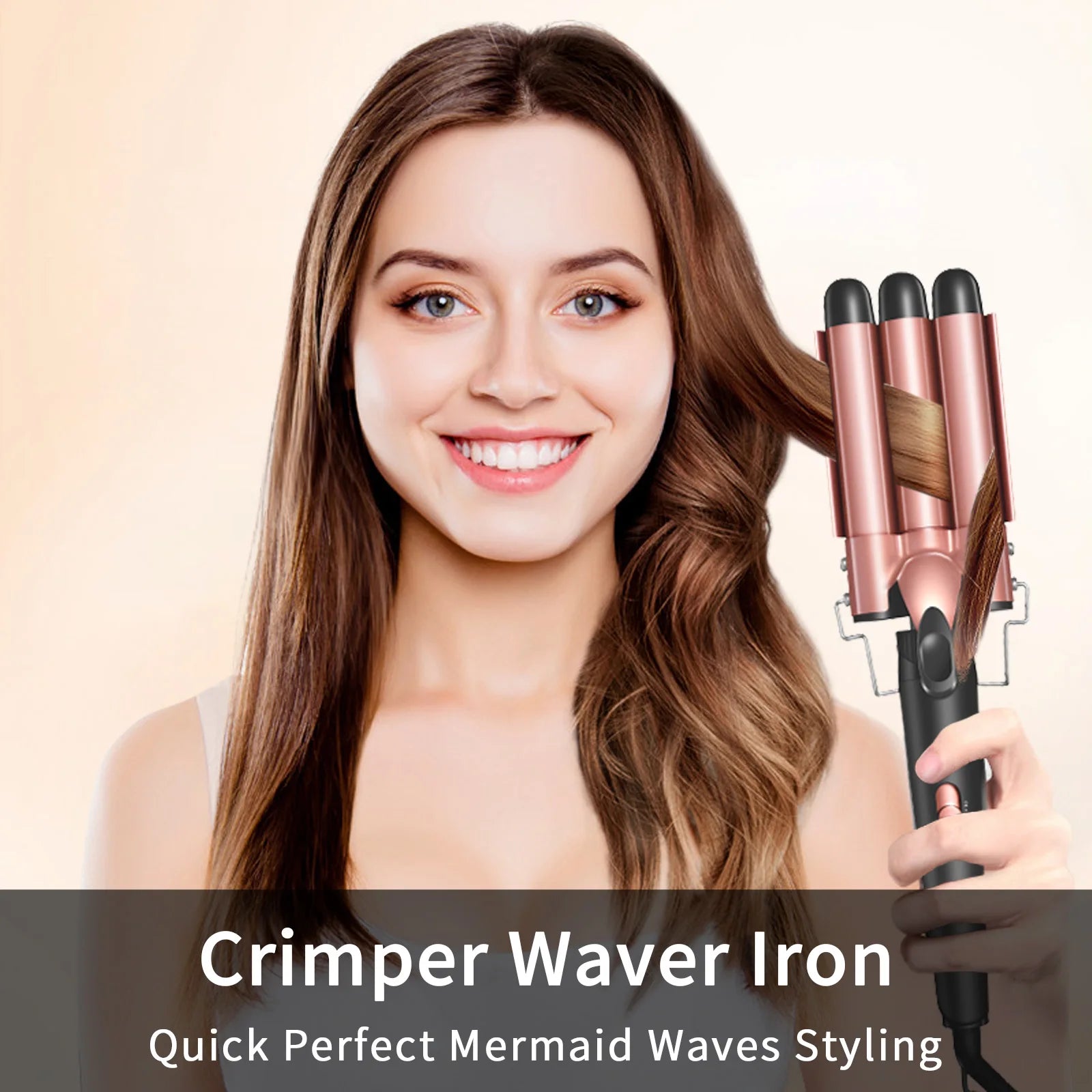 TEEK - 5 in 1 Hair Waver Curling Iron SET theteekdotcom   