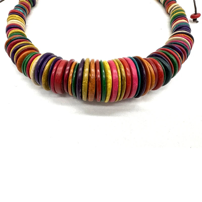 TEEK - Boho Coconut Shell Necklace