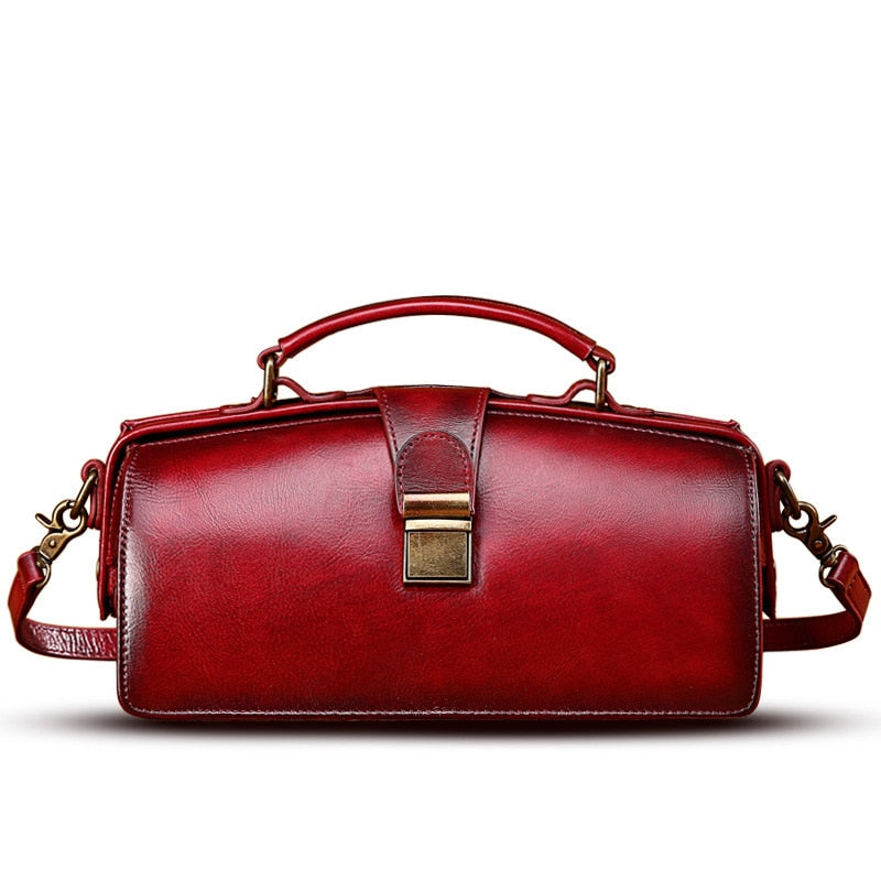 TEEK - Style Doctor Handbag BAG theteekdotcom Burgundy 27cm-12cm-11cm 