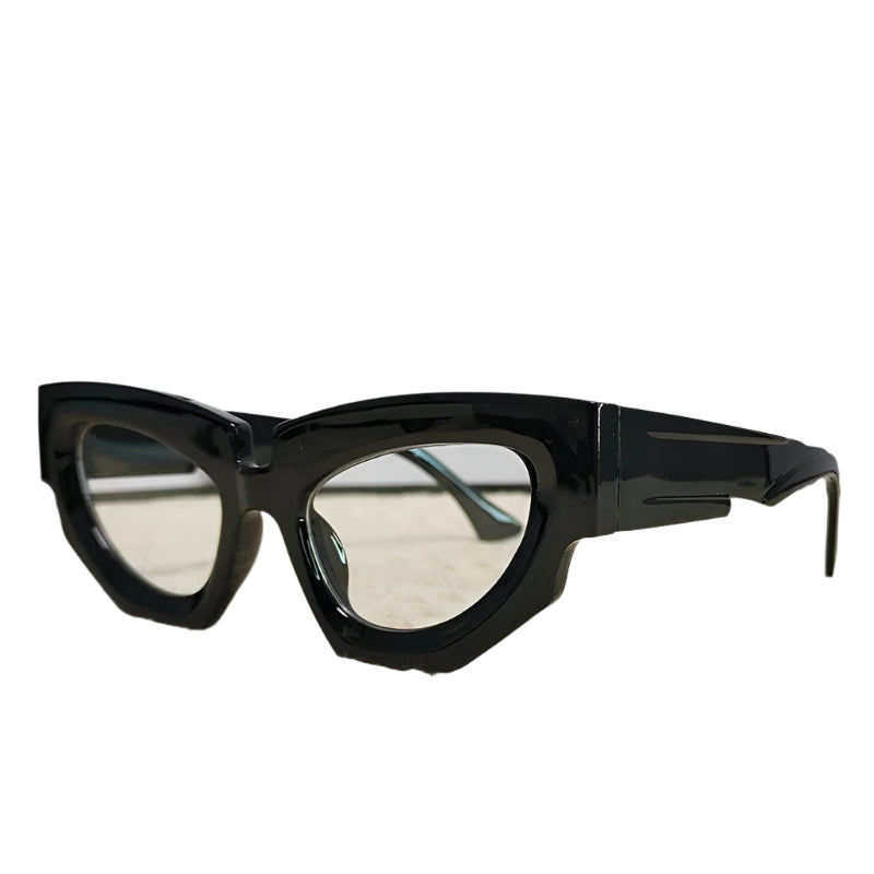 TEEK - Shady Cat Eye Sunglasses EYEGLASSES theteekdotcom C6BlackWhite