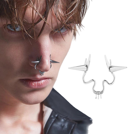 TEEK - Fake Pierced Nose Hoop JEWELRY theteekdotcom