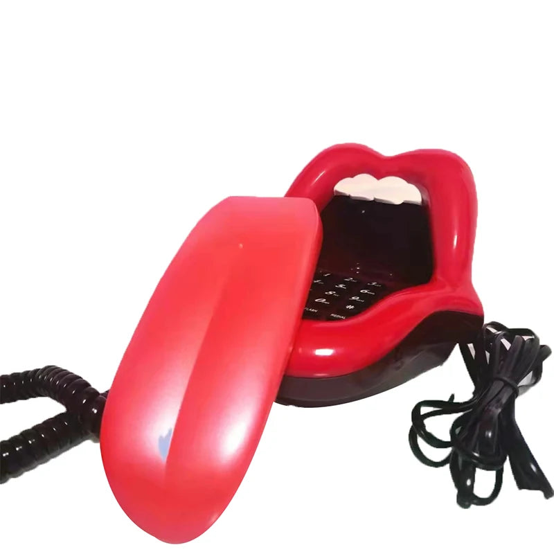 TEEK - Tongue Stretching Mouth Corded Phone HOME DECOR theteekdotcom
