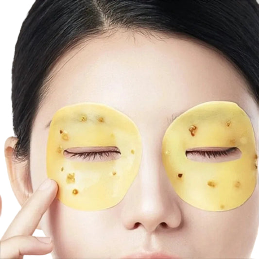 80 Osmanthus Eye Masks, Containing Osmanthus Extract, Hydrate and Moisturize, Nourish the Eyes, and Improve the Skin Around the Eyes Suitable for Daily Eye Care, a Gift for Mom on Mother's Day TEEK 140g