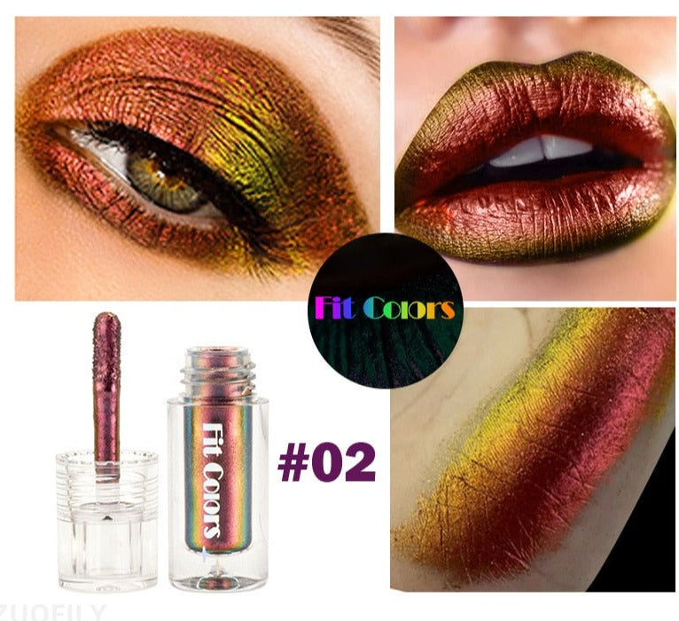 TEEK - 6 Color Satin Metallic Chameleons Makeup Pigment MAKEUP theteekdotcom 02  