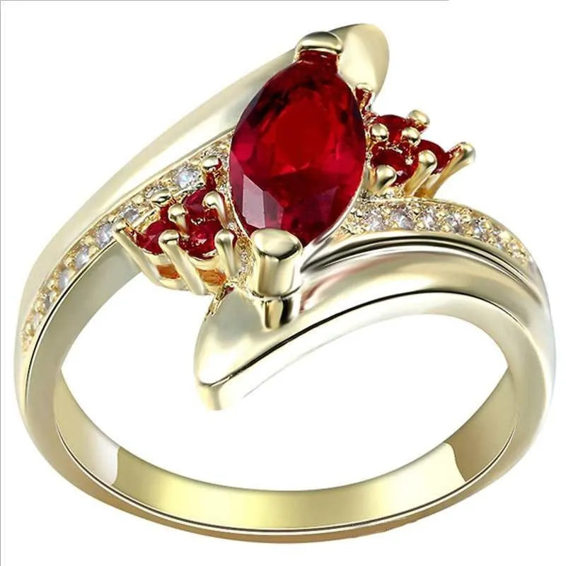 TEEK - Various Colored Gem Ring JEWELRY theteekdotcom Z119-1 6 