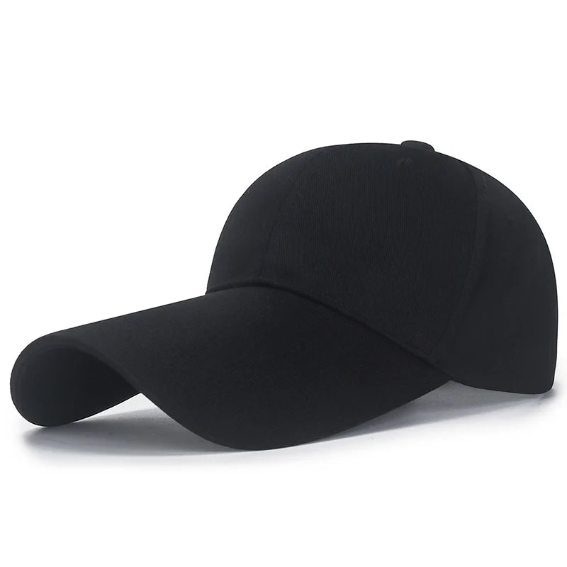 TEEK - Long Brim Sunshade Adjustable Cap HAT theteekdotcom Black One Size 