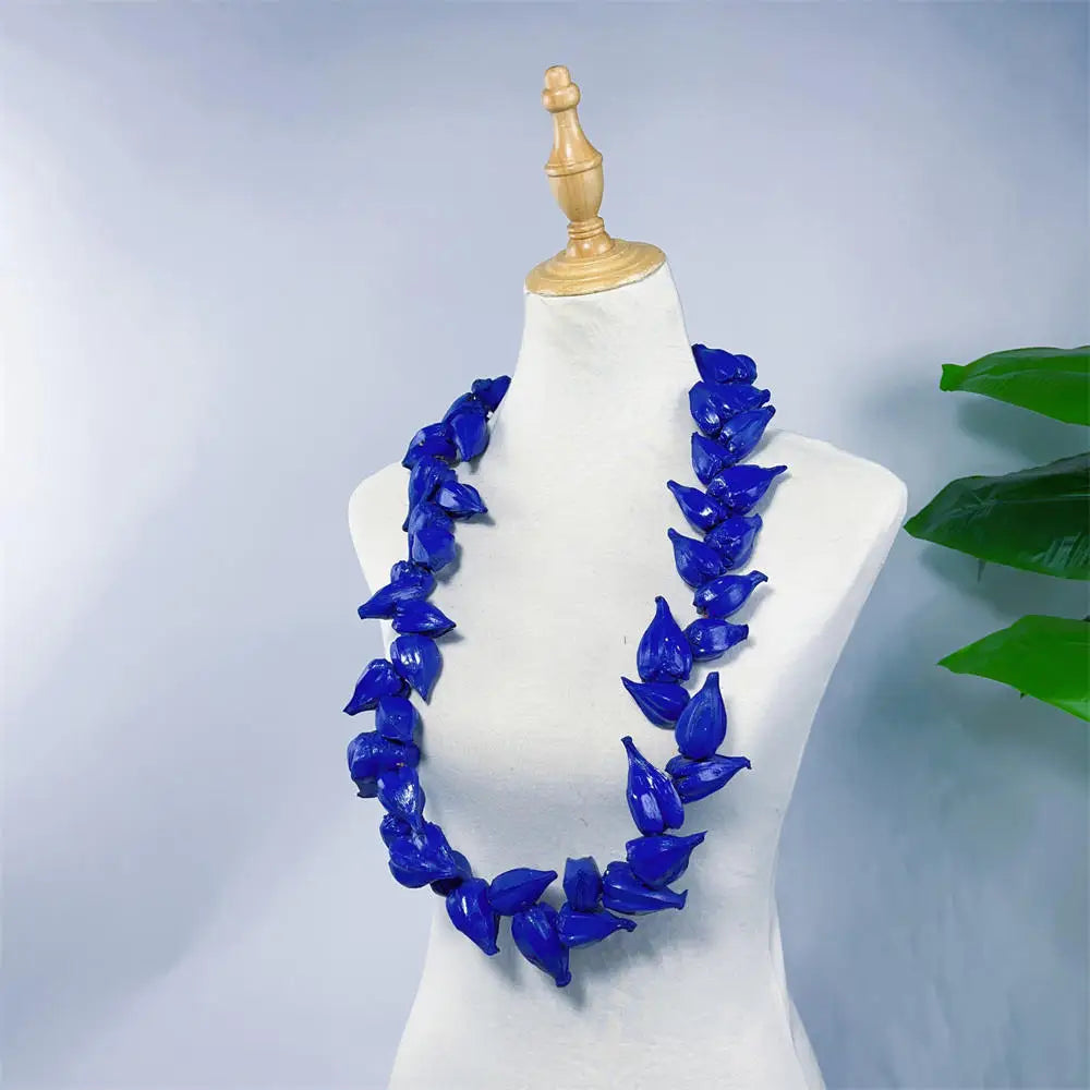 TEEK - Samoa Style Mens Necklace JEWELRY theteekdotcom Blue  
