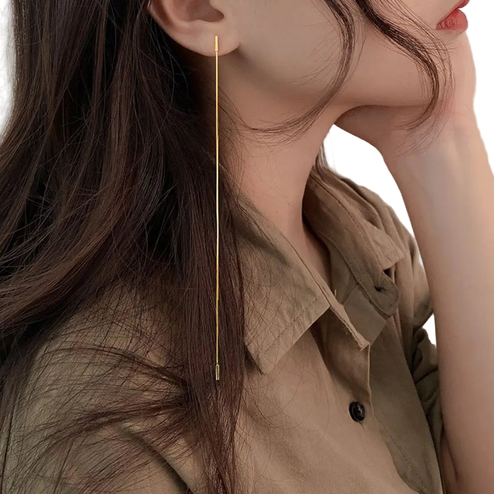 TEEK - Long String Internet Famous Earrings JEWELRY theteekdotcom