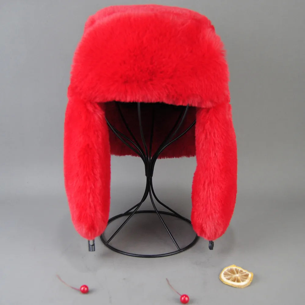 TEEK - Faux Rex Rabbit Fur Hats HAT theteekdotcom   