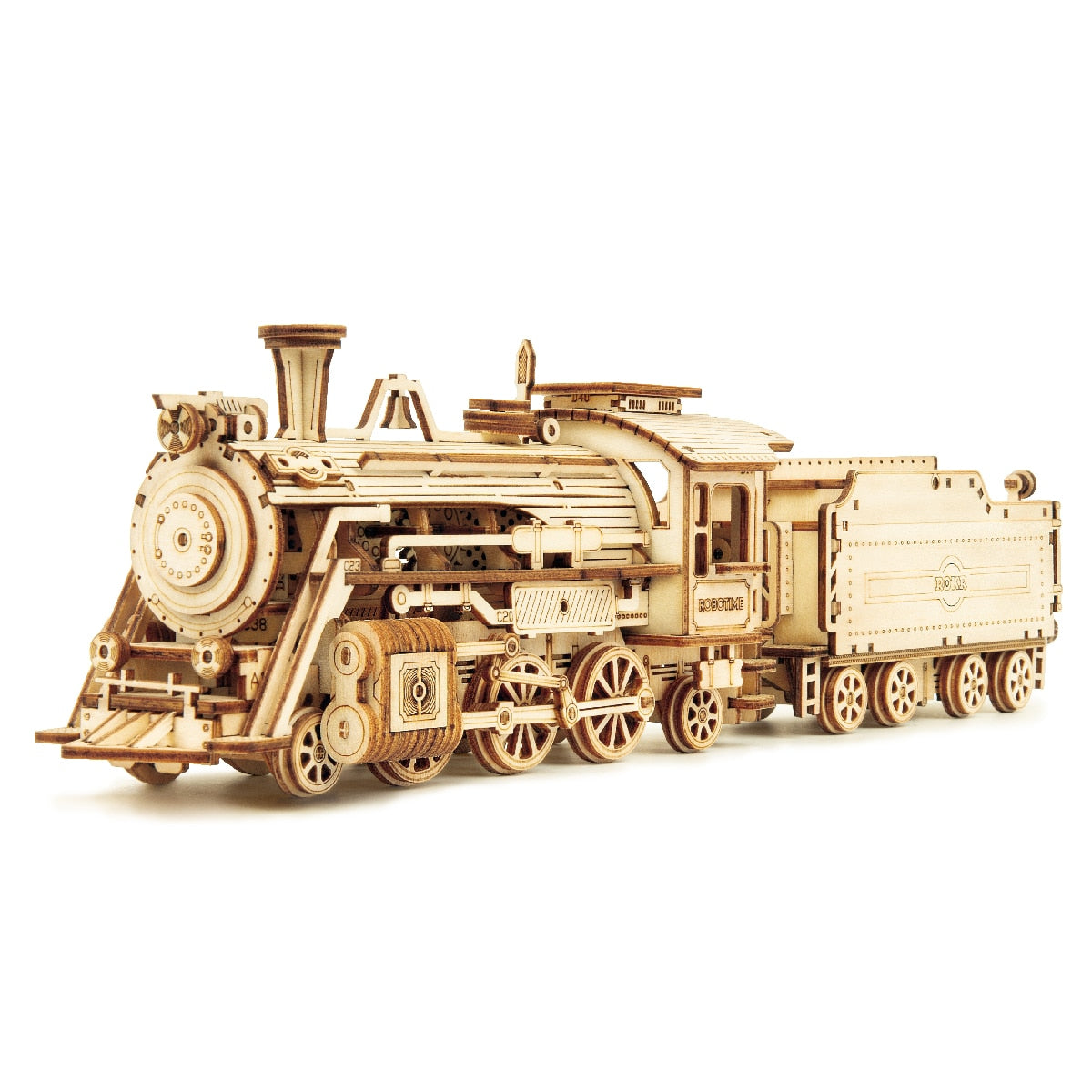 TEEK - Wooden Mechanical Vehicle 3D Puzzle DIY Kits HOME DECOR theteekdotcom Prime Steam Express  