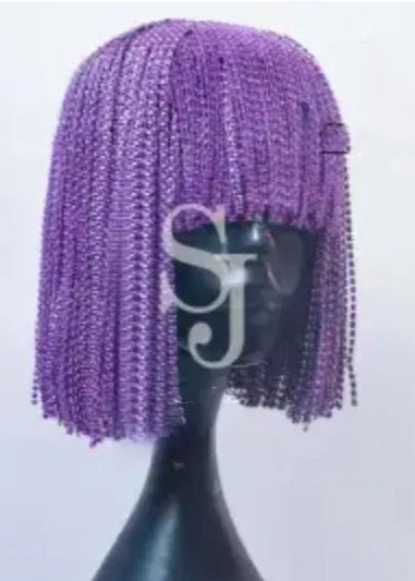 TEEK - Sparkly Tassel Chain Wig HAIR theteekdotcom Purple One Size