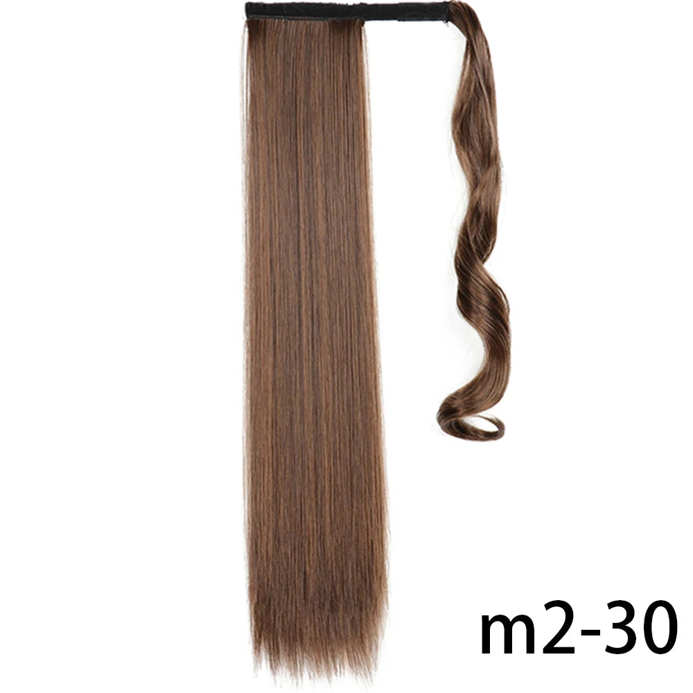 TEEK - Synthetic Long Tie Ponytail Extension