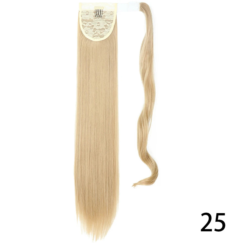 TEEK - Synthetic Long Tie Ponytail Extension