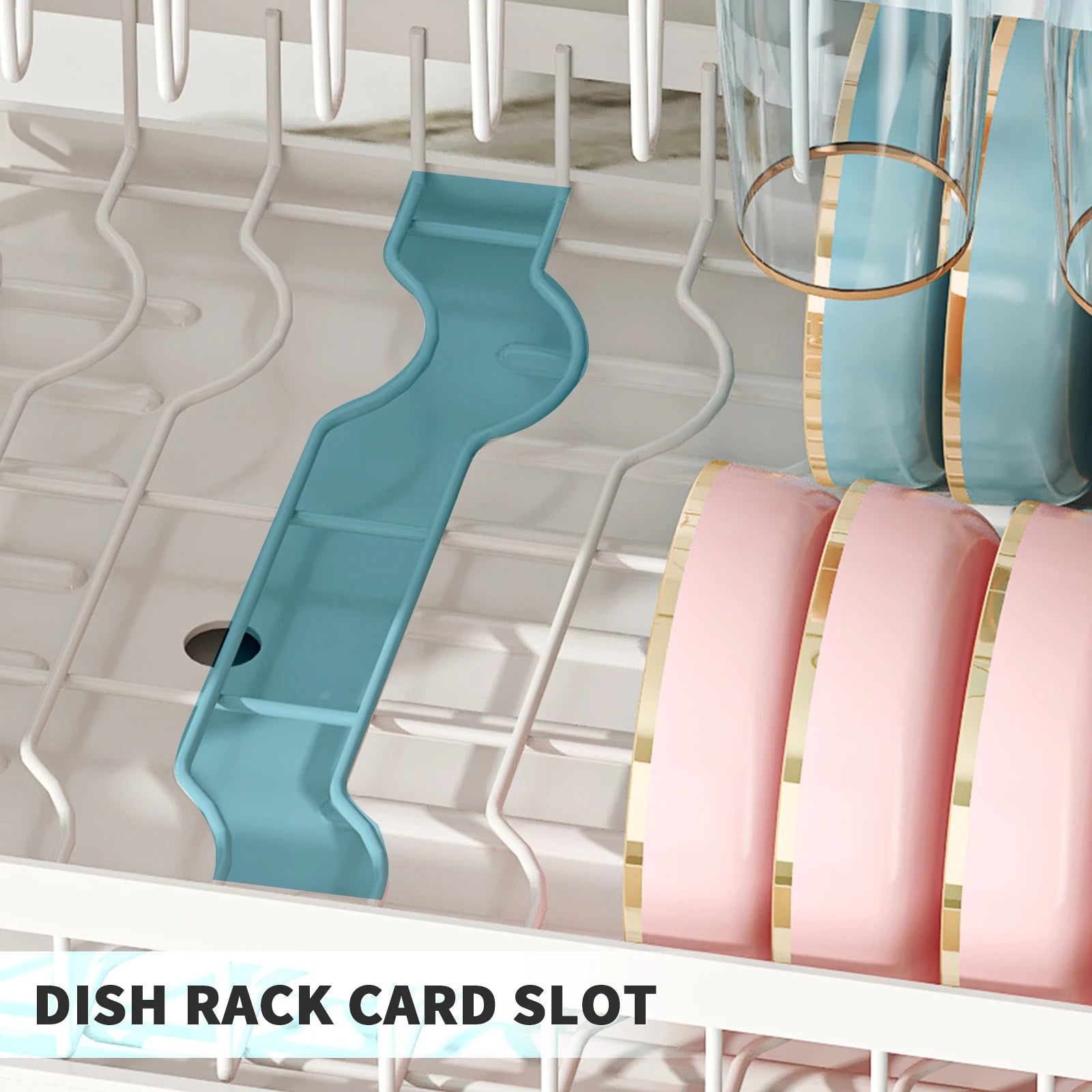 TEEK - 2 Tier Dish Drying Rack HOME DECOR theteekdotcom   