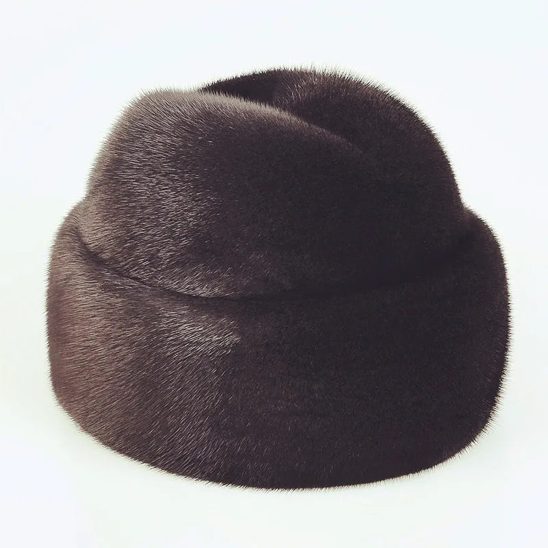 TEEK - Mens Mink Fur Hat HAT theteekdotcom