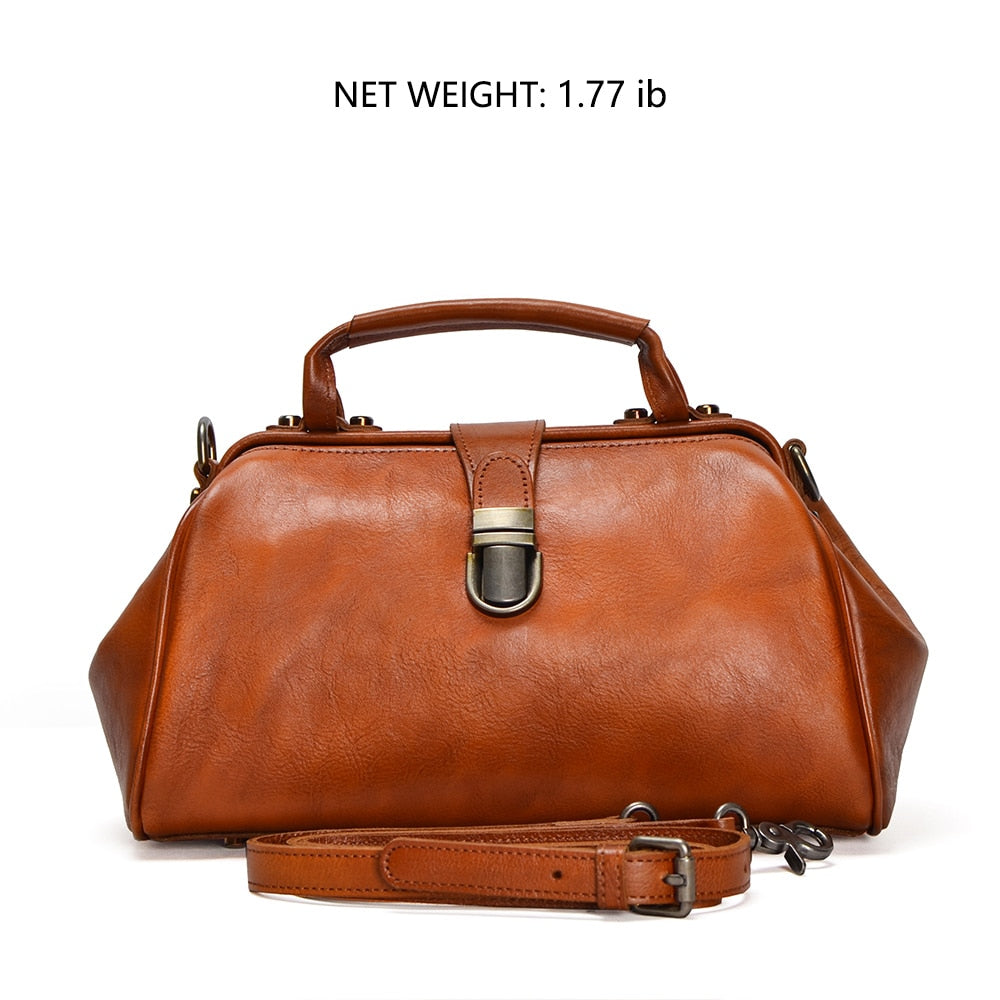 TEEK - Vintage Handmade Doctor-Style Handbag BAG theteekdotcom   