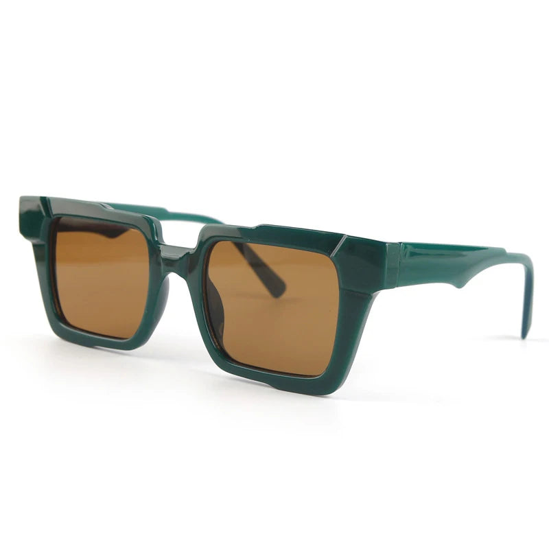 TEEK - Square Sunshade Eyewear EYEGLASSES theteekdotcom Green tea