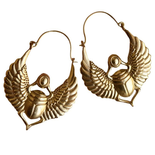 TEEK - Variety of  Vintage Egyptian Inspired Earrings JEWELRY theteekdotcom Gold  