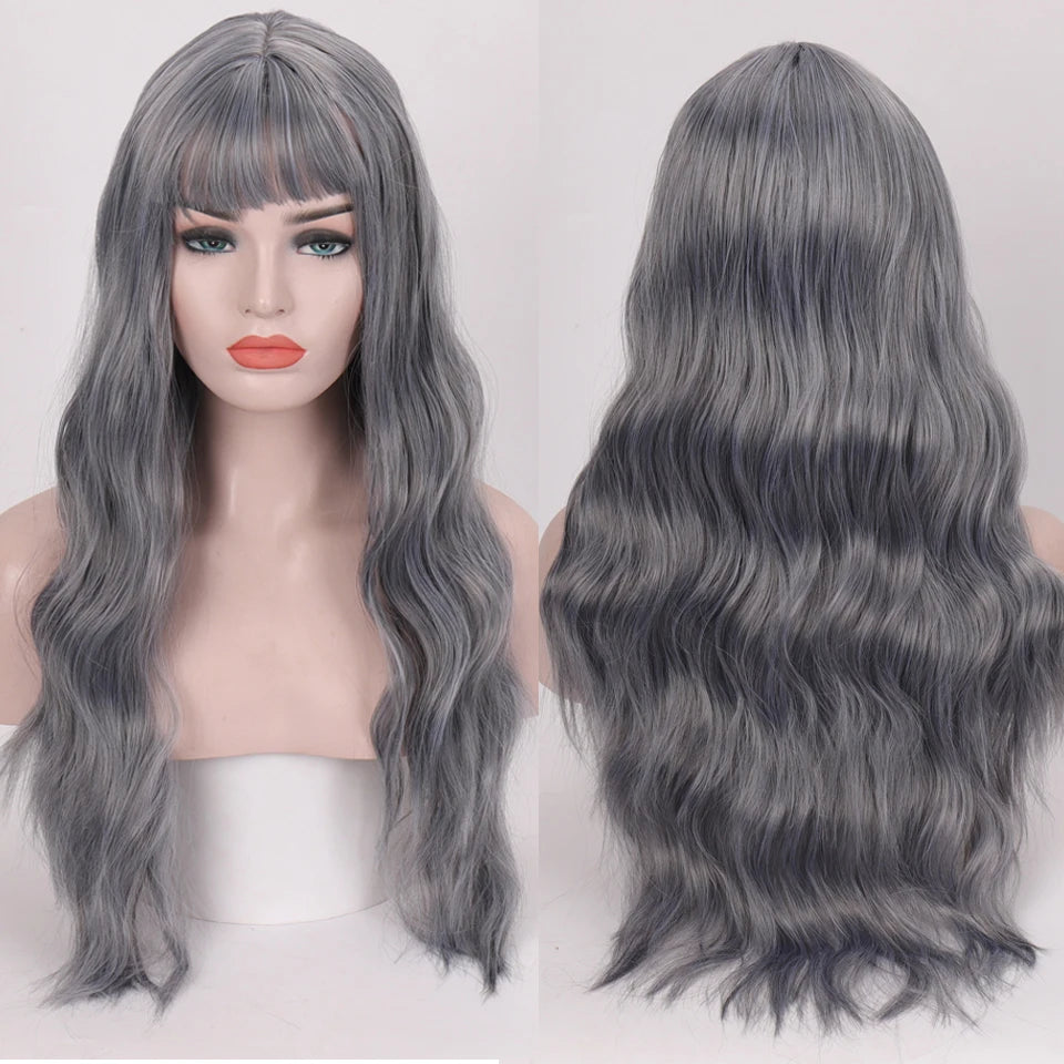 TEEK - Long Wavy Heat Resistant Synthetic Wig HAIR theteekdotcom P1B/613  