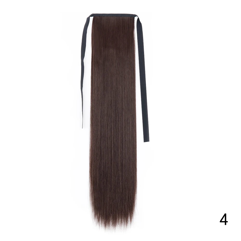 TEEK - Synthetic Long Tie Ponytail Extension