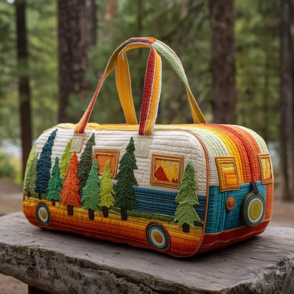 TEEK - Adjustable Strap Quilted Duffle Bag
