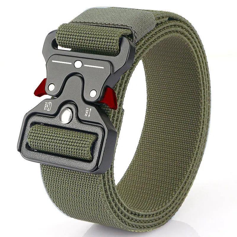 TEEK - Tactical Quick Release Belt BELT theteekdotcom Elasticity Red green 125cm 