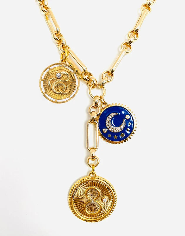 TEEK - Mex Sacred Heart Amulet Charms Necklaces JEWELRY theteekdotcom 16  