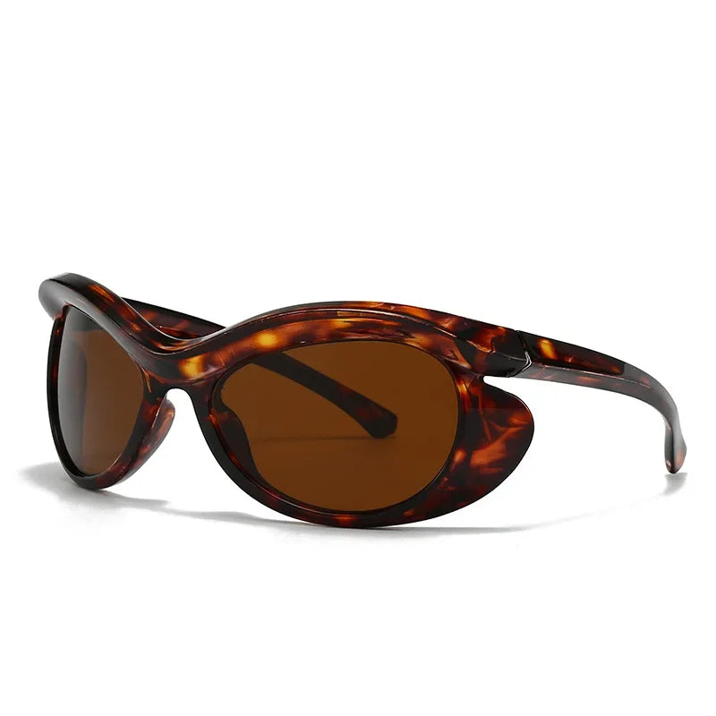 TEEK - Vintage Owl Heterotypic Sunglasses EYEGLASSES theteekdotcom Leopard Tea