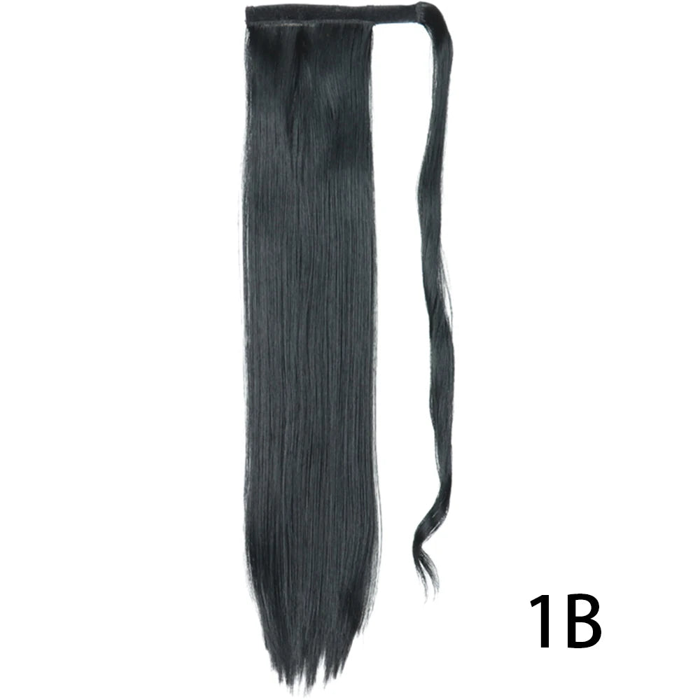 TEEK - Synthetic Long Tie Ponytail Extension