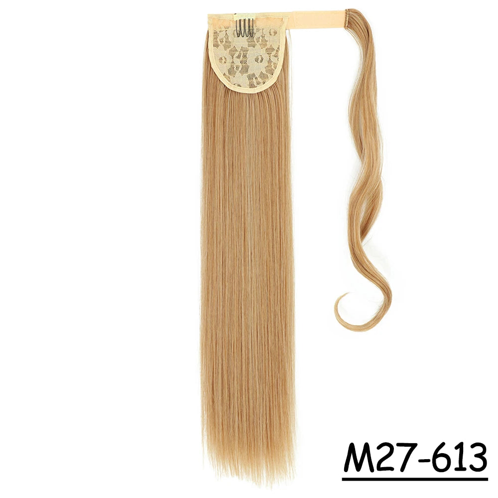 TEEK - Synthetic Long Tie Ponytail Extension HAIR theteekdotcom