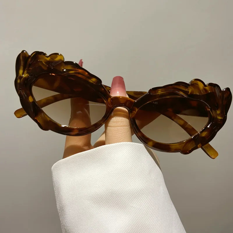 TEEK - Cat-Eye Premium Blended Sunglasses EYEGLASSES theteekdotcom orange  
