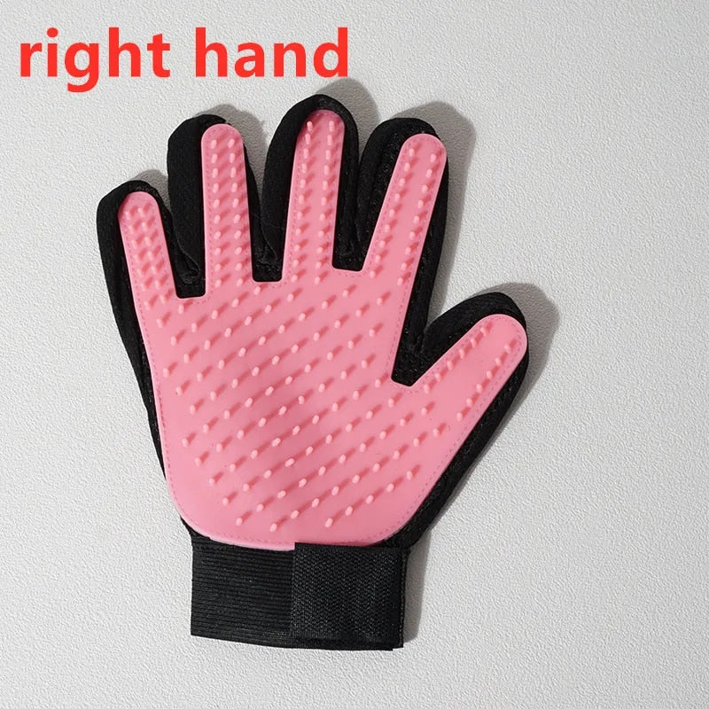 TEEK - Pet Grooming Glove  theteekdotcom Right Pink  