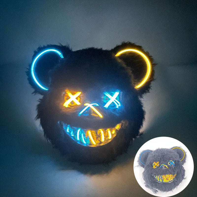 TEEK - Light Up Killer Bear | Bunny Mask