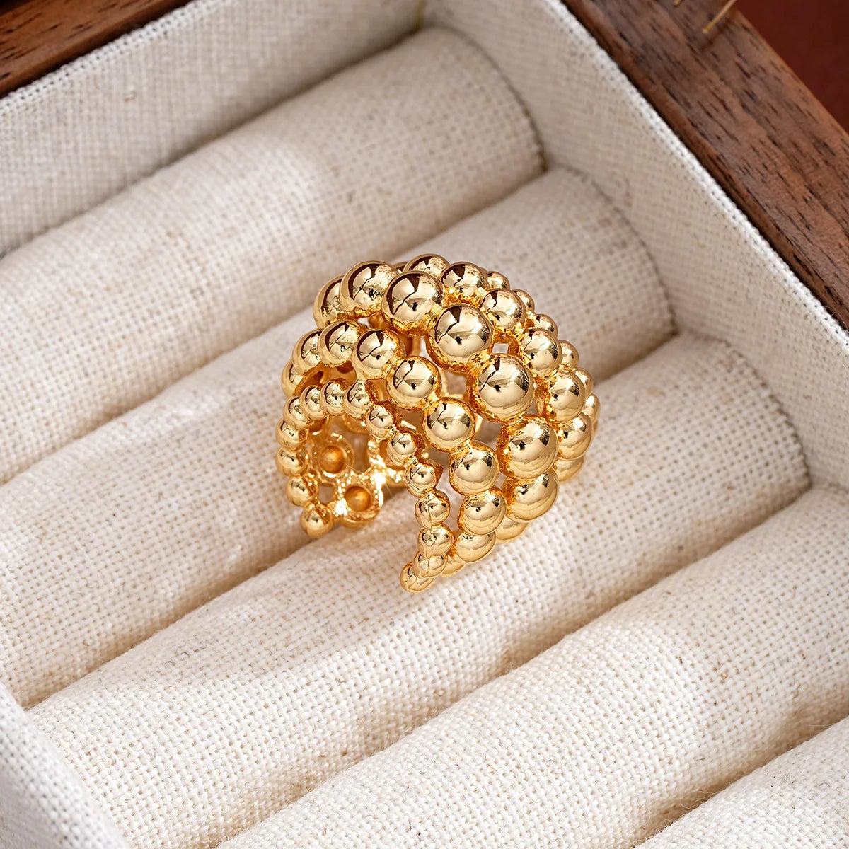 TEEK - Wide Clip-On Cuff Earrings JEWELRY theteekdotcom OV6155801