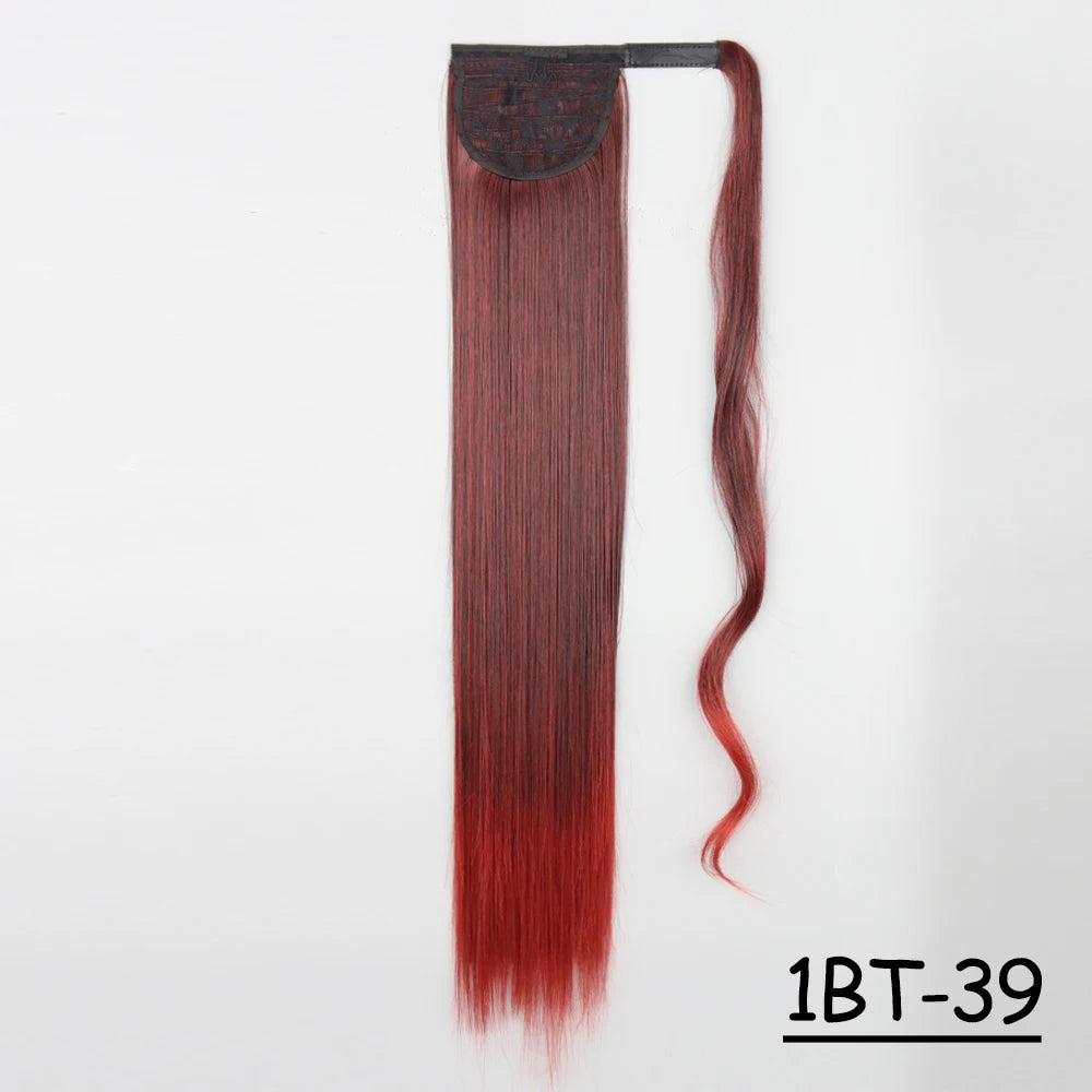 TEEK - Synthetic Long Tie Ponytail Extension