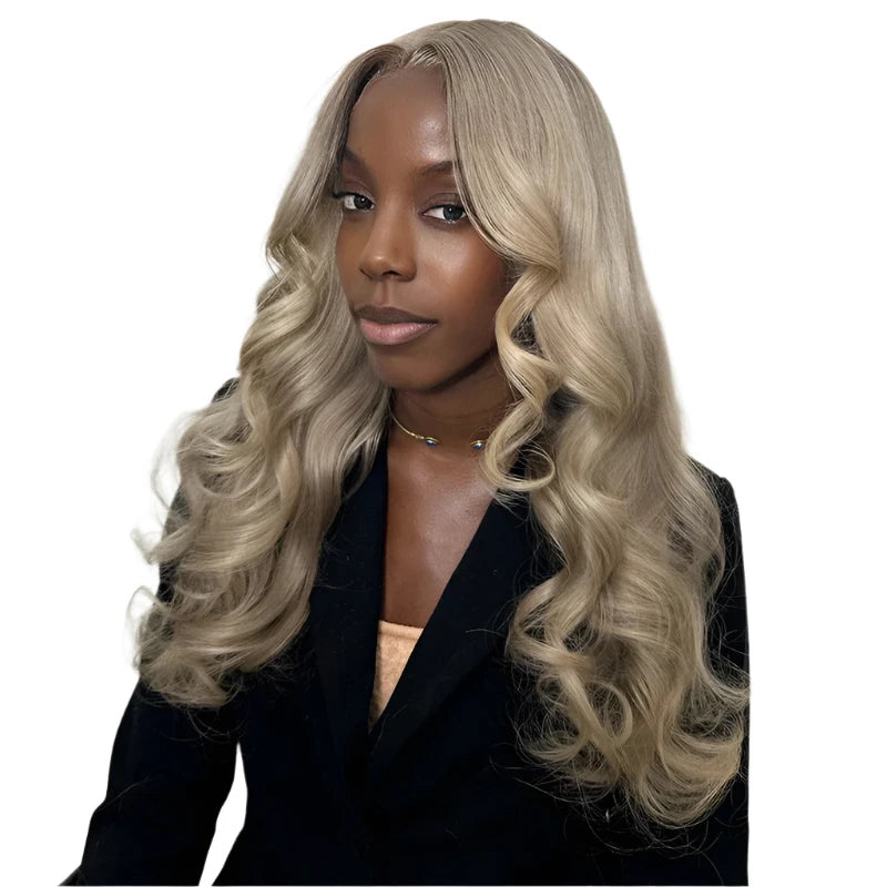 TEEK - Barbee Body Wave Wig HAIR theteekdotcom Ash Blonde 30inches 5X5 Closure Wig 180