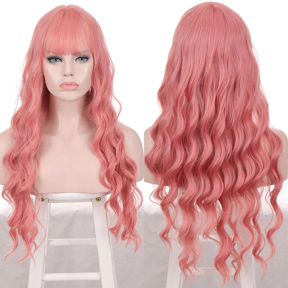 TEEK - Long Wavy Heat Resistant Synthetic Wig HAIR theteekdotcom P1B/30  