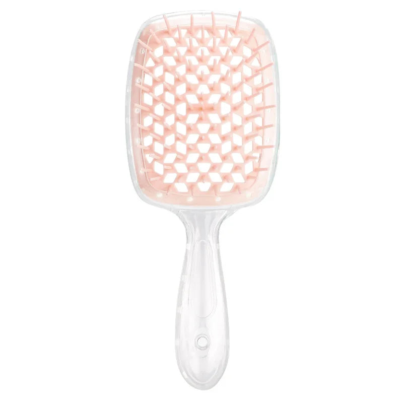 TEEK - The Un-Tangle Detangling Hair Brush HAIR CARE theteekdotcom Pink - Transparent  