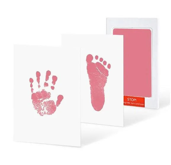 TEEK - Pet Footprint Handprint Pad PET SUPPLIES theteekdotcom Pink-L  