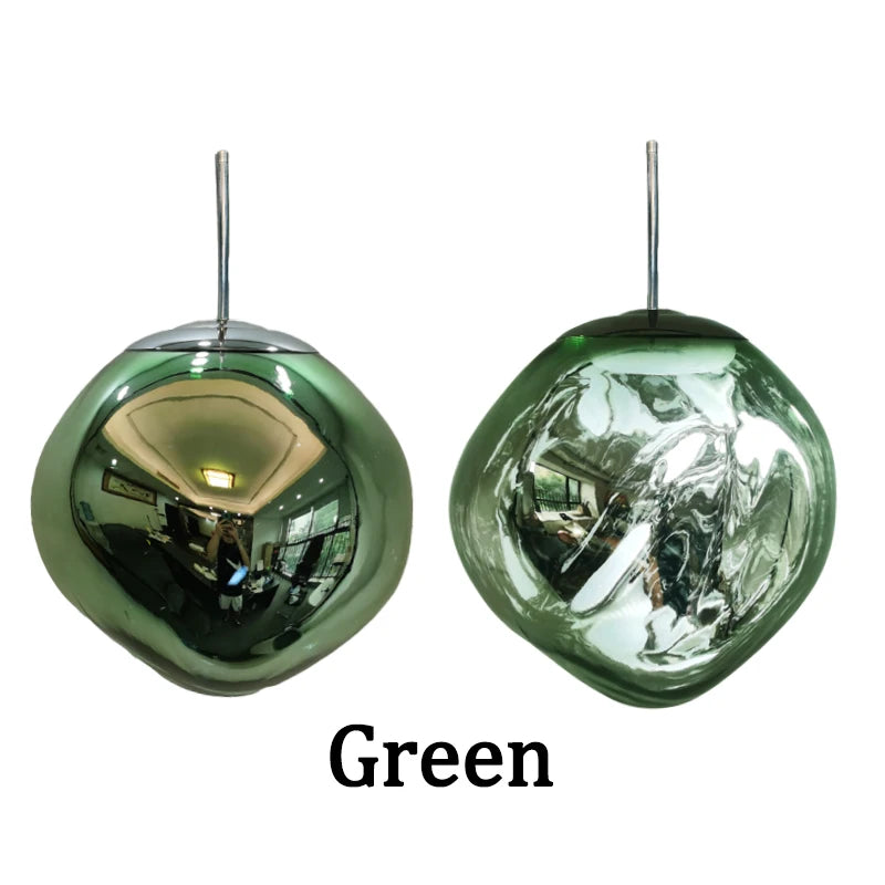 TEEK - Modern LED PVC Lava Pendant Hanging Light HOME DECOR theteekdotcom Green 6in/15CM