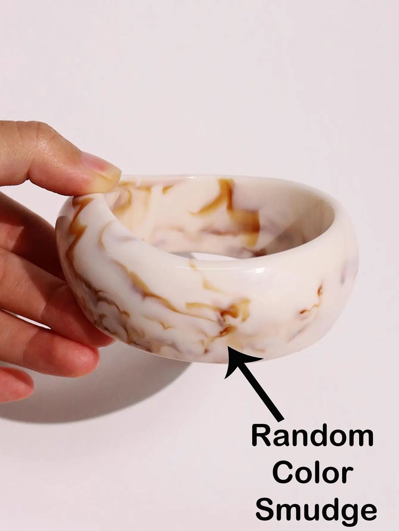 TEEK - Chunky Sunrise Yellow White Texture Silver Plated Bracelet JEWELRY theteekdotcom P